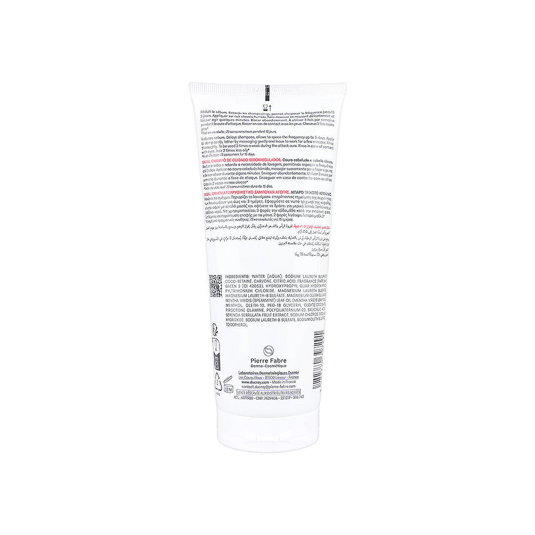 59864-Ducray Sabal Sebum-Regulating Shampoo 200mL +2