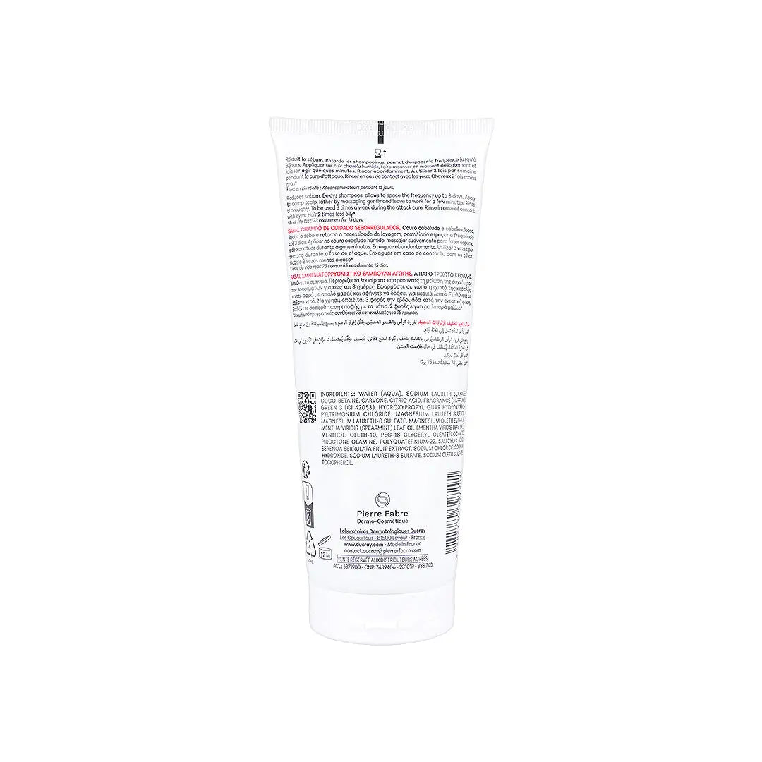 59864-Ducray Sabal Sebum-Regulating Shampoo 200mL +2