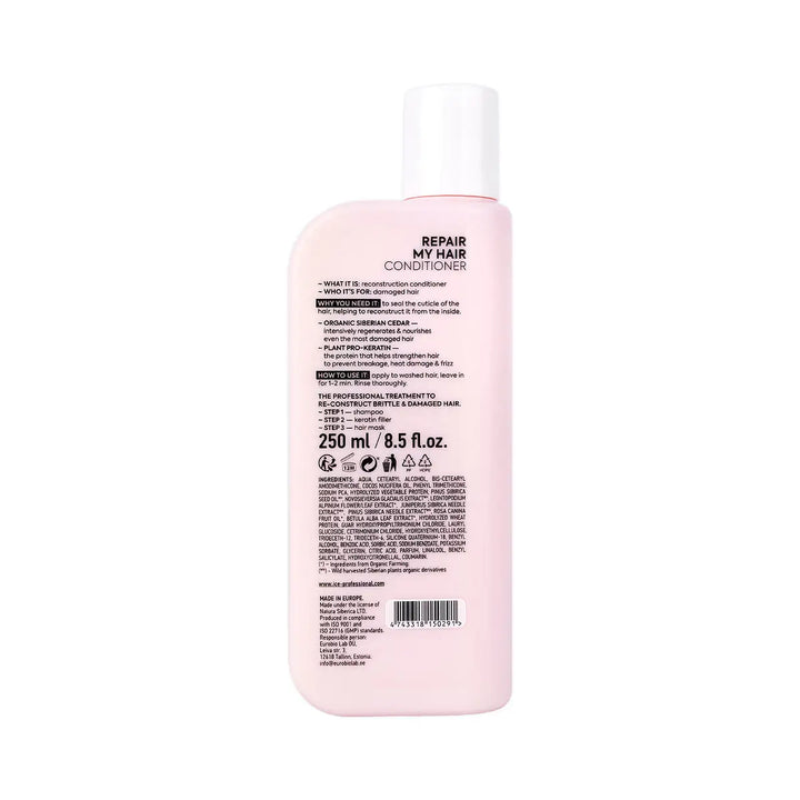 59875-Natura Siberica ICE Repair My Hair Conditioner 250ml +2
