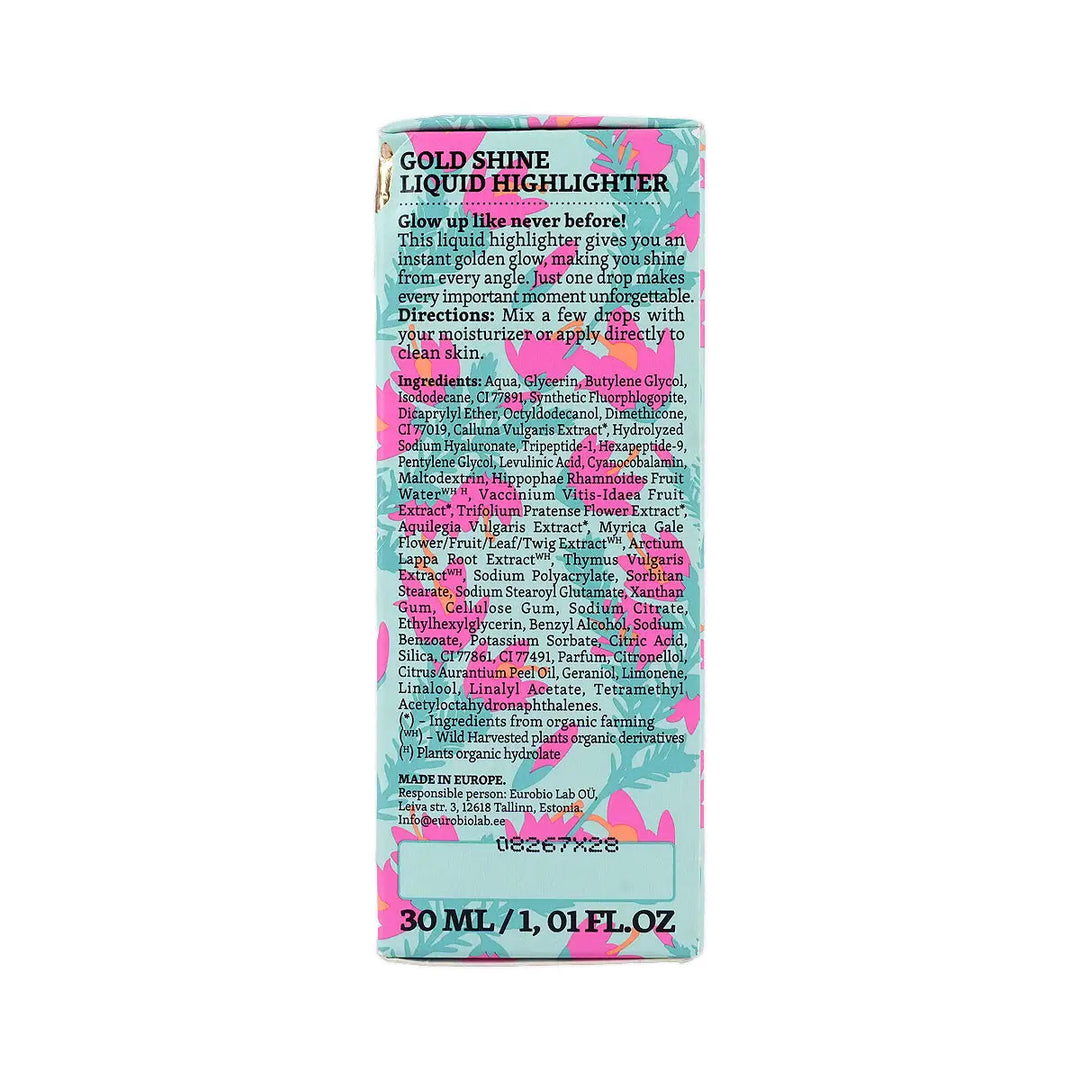 59888-Natura Siberica C-Berrica Gold Shine Liquid Highlighter 30mL +4