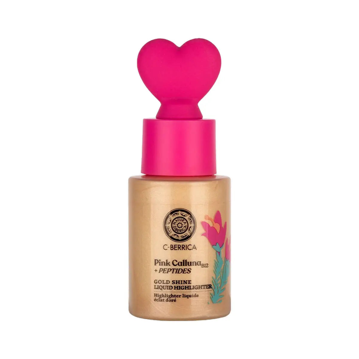 59888-Natura Siberica C-Berrica Gold Shine Liquid Highlighter 30mL +6