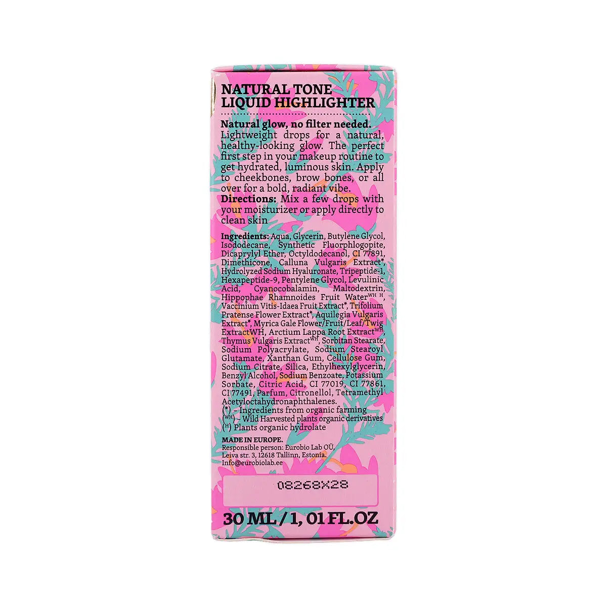 59889-Natura Siberica C-Berrica Natural T. Liquid Highlighter 30mL +4