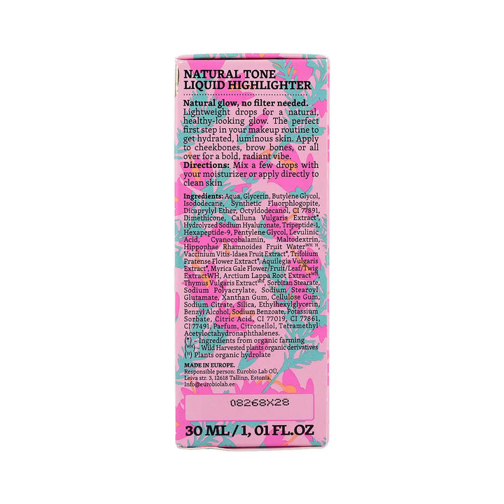 59889-Natura Siberica C-Berrica Natural T. Liquid Highlighter 30mL +4