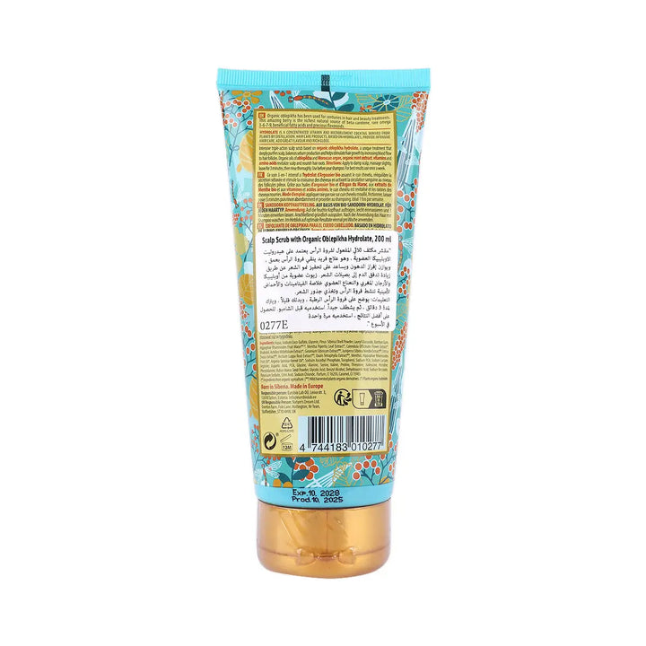 59892-Natura Siberica Oblepikha Organic Hydrolate Scalp Scrub200mL +1