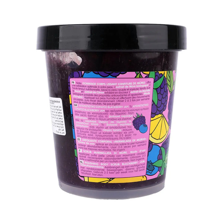 59893-Organic Shop Polishing Blackberry Jam Body Scrub 450mL +1