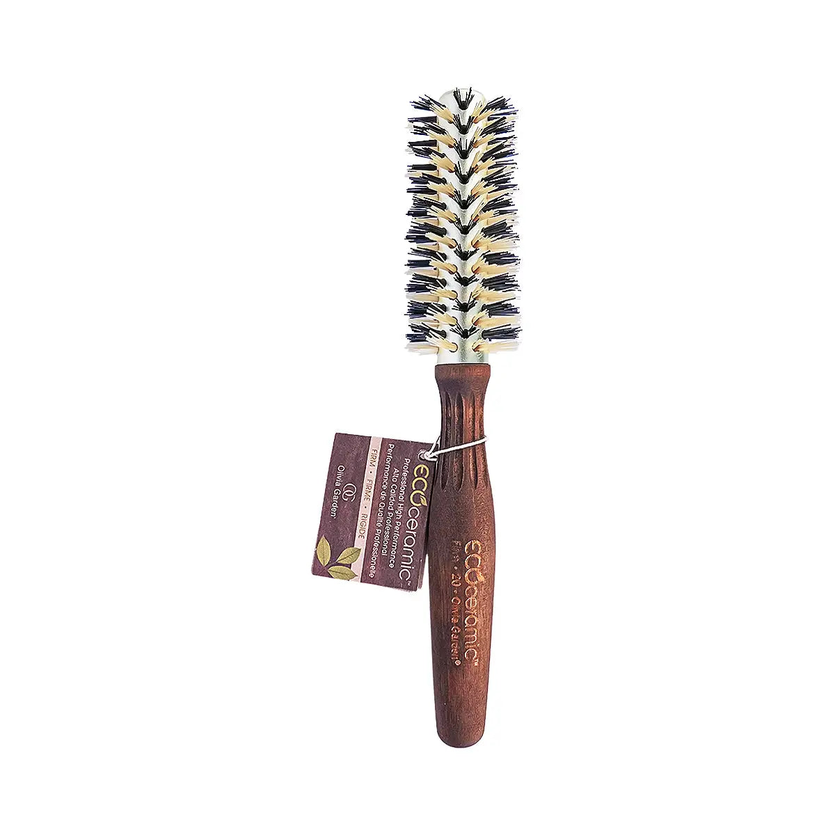 2-Olivia Garden Ecoceramic Firm Thermal Brush-Ec-20F +1