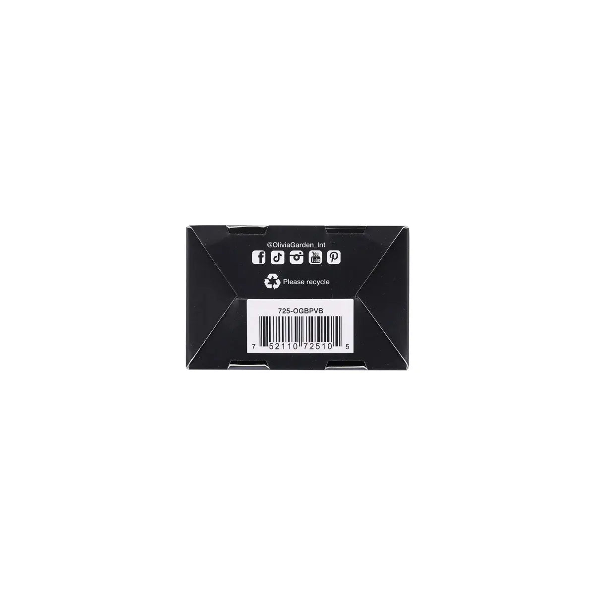 3-Olivia Garden Barber Palm Wave Brush - 725 - Ogbpvb +2