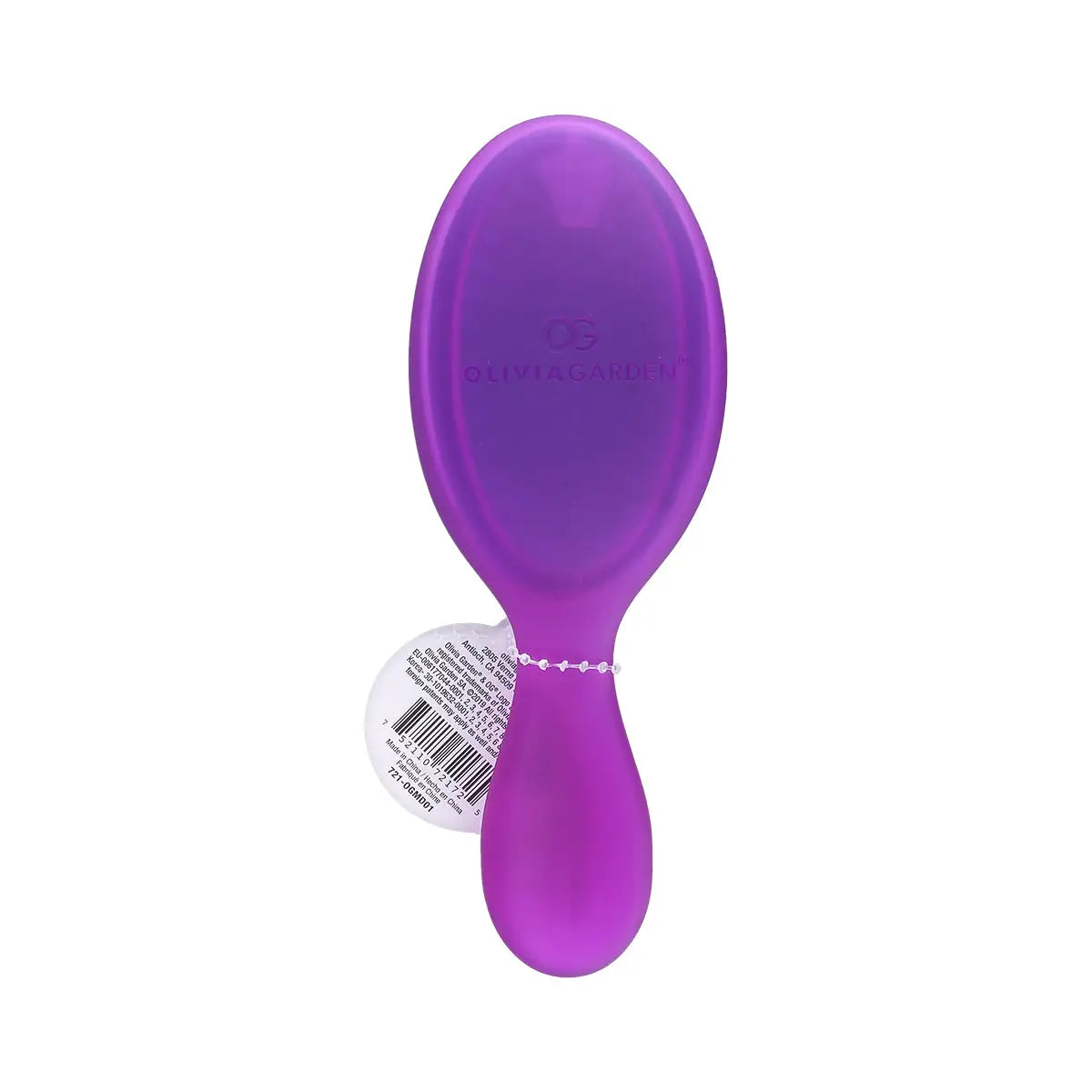 2-Olivia Garden Mini Purple Detangler Brush - 721-Ogmd01 +1