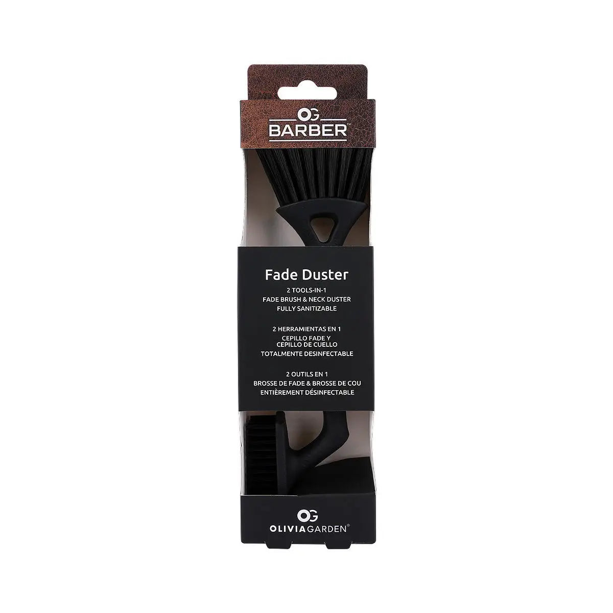 59912-Olivia Garden Barber Fade Duster - 725-OGBFFD +1