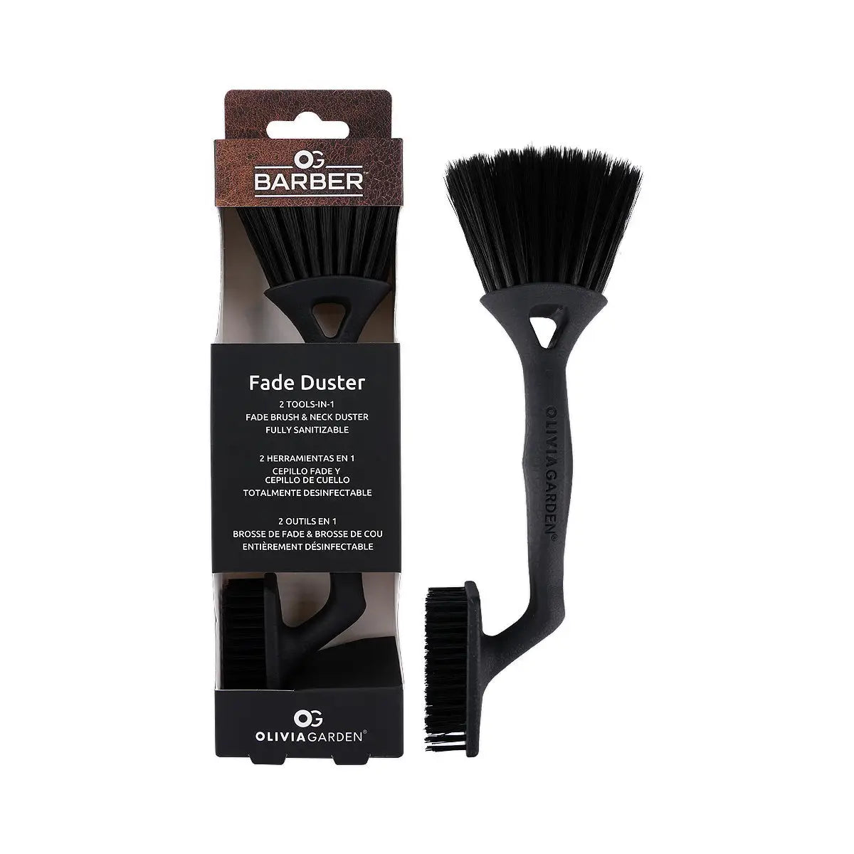 59912-Olivia Garden Barber Fade Duster - 725-OGBFFD