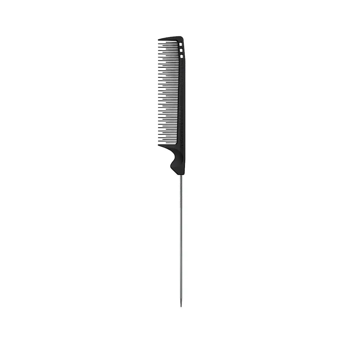 59917-Olivia Garden CarbonLite Metal Tail Teasing Comb - 730-CL4 +2