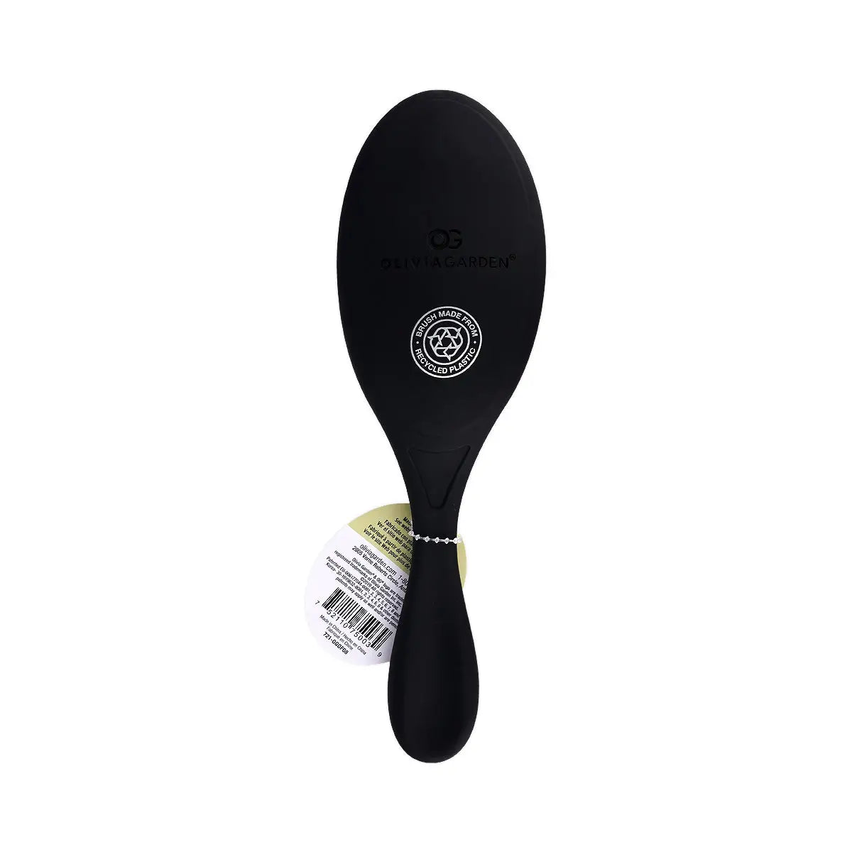 59921-Olivia Garden Detangler Fine-Medium Black Brush - 721-OGDF08 +1