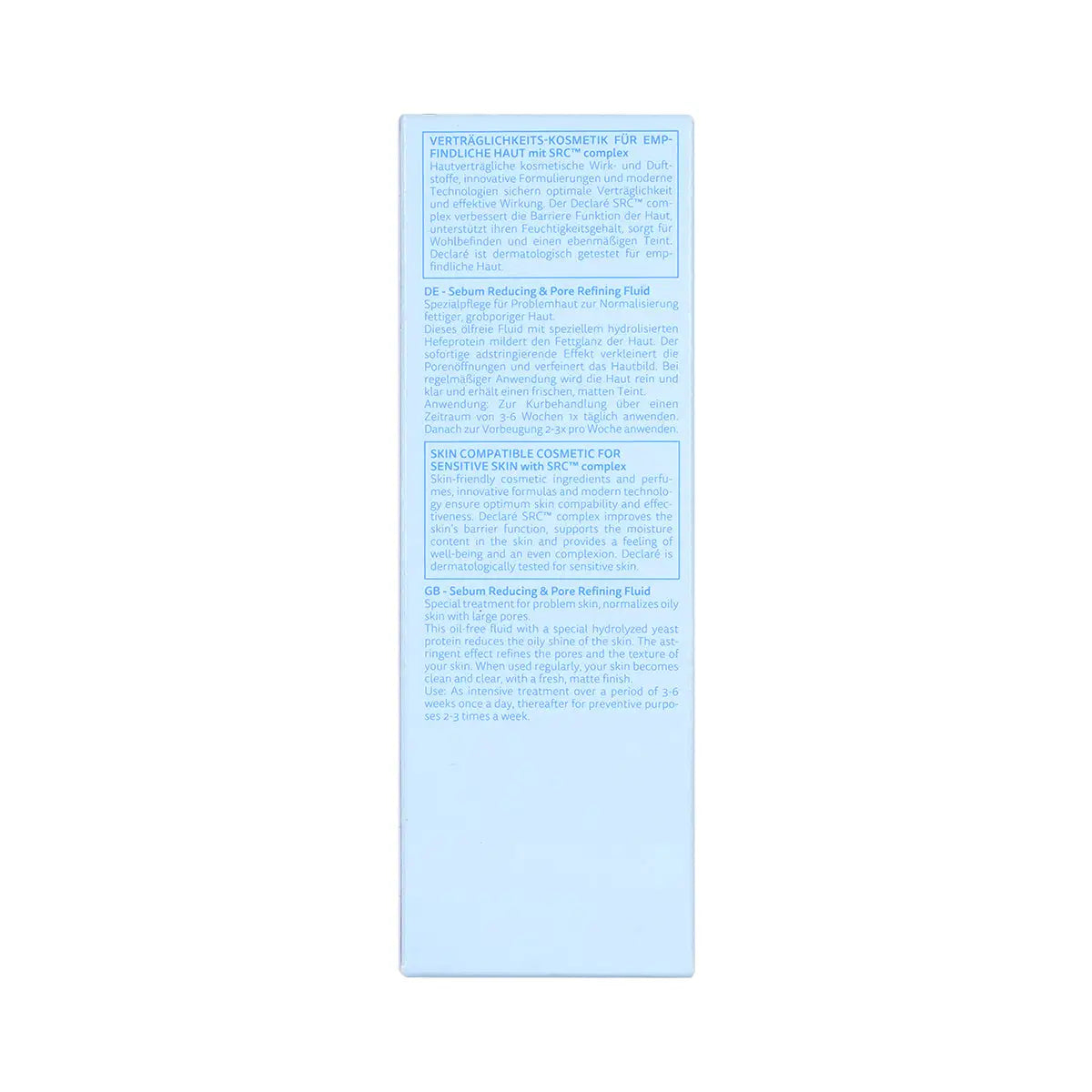 3-Declare Pure Balance Sebum Reducing&Pore Refining Fluid 50ml +2
