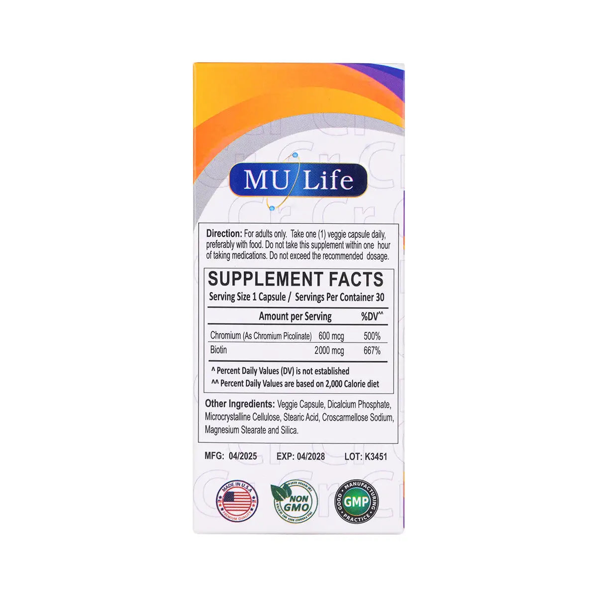 4-Mu Life Silimax 30 Veggie Capsules +3