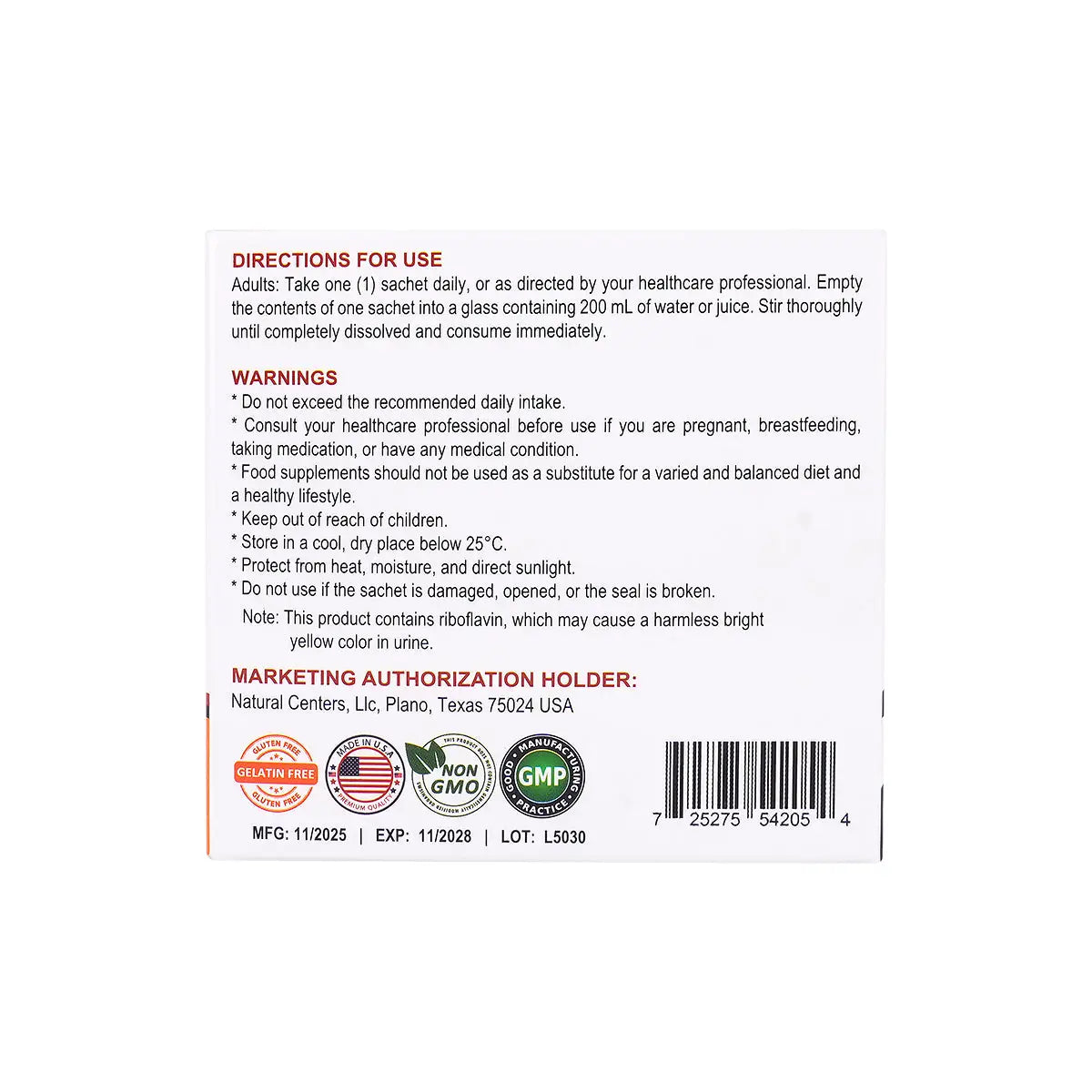 3-Mu Life Joint Life Plus Orange 30 Sachet+ 2