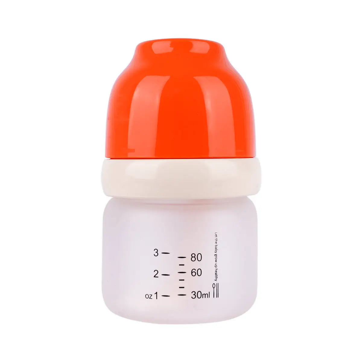3-Tiny’S Anti-Colic Glass Baby Feeding Bottle M(3-6) 80ml +2