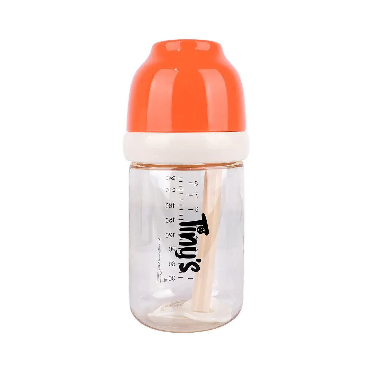 4-Tiny’S Anti-Colic Baby Feeding Bottle (L)6+M 240ml +3