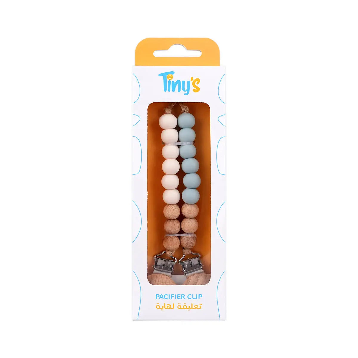 4-Tiny'S Pacifier Clip 2 Pcs +3