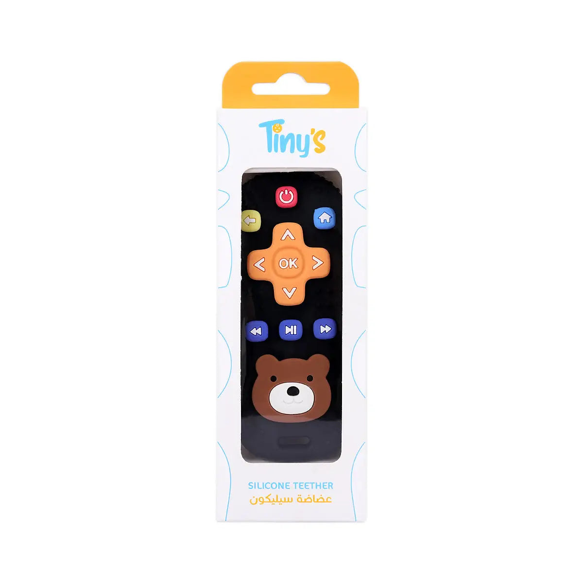 4-Tiny'S Baby Teether - Remote Control Shape +3