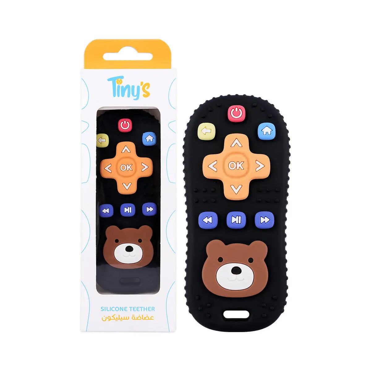 1-Tiny'S Baby Teether - Remote Control Shape