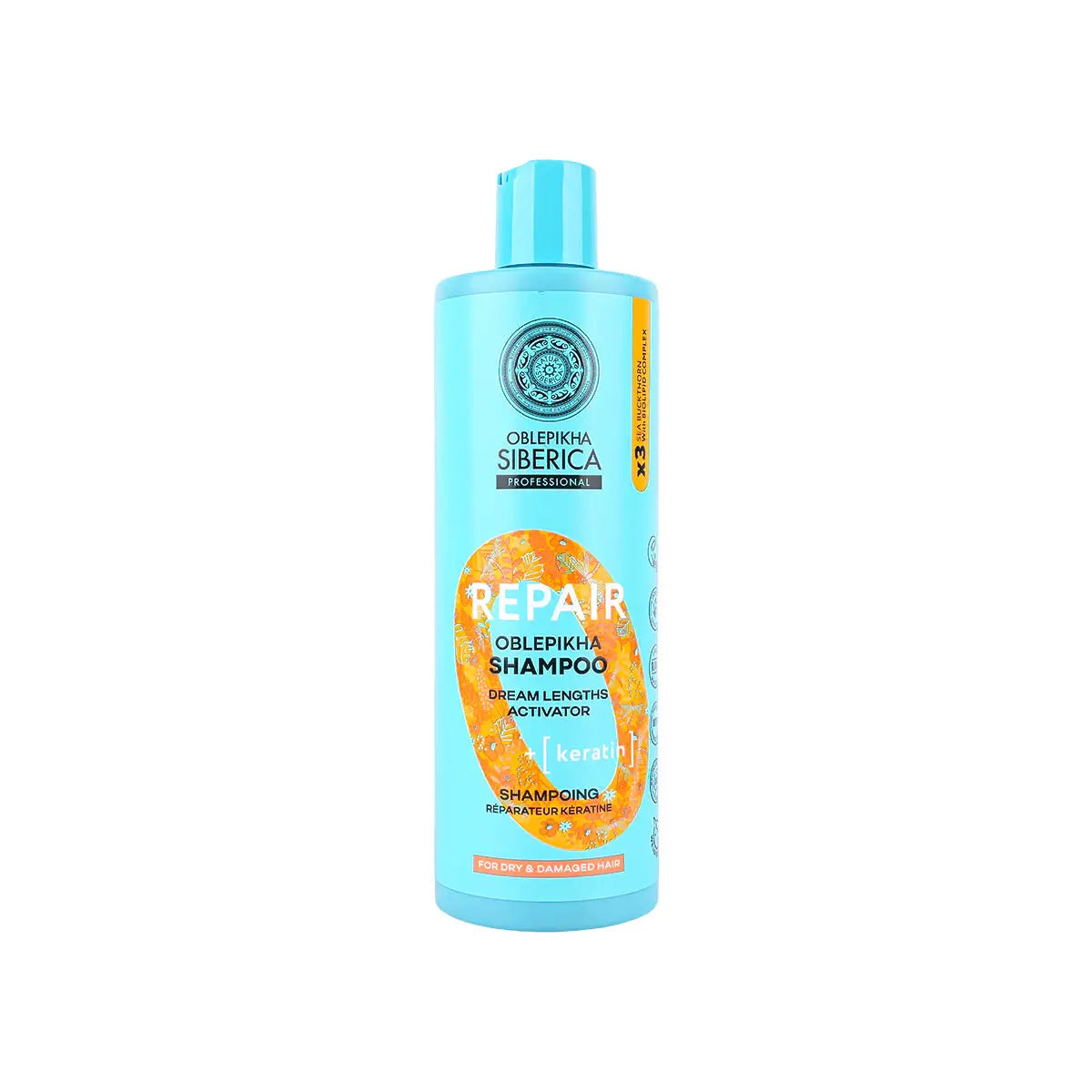 1-Natura Siberica Oblepikha Repair Shampoo 400Ml