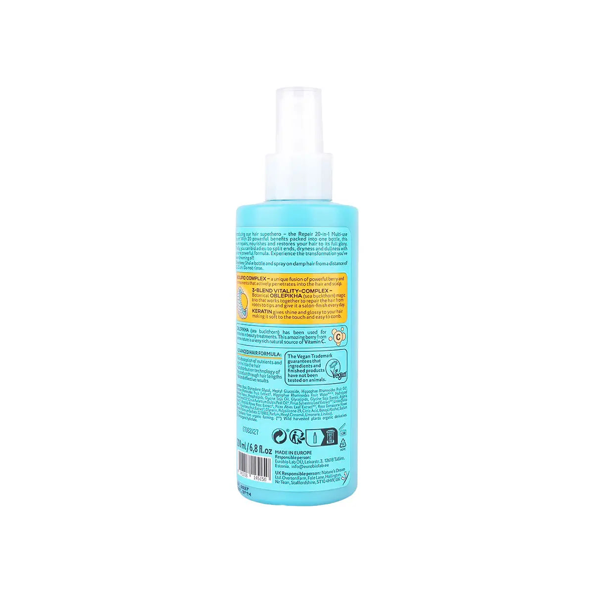 2-Natura Siberica Oblepikha Repair 20In1 Multi-Use Serum 200Ml +1