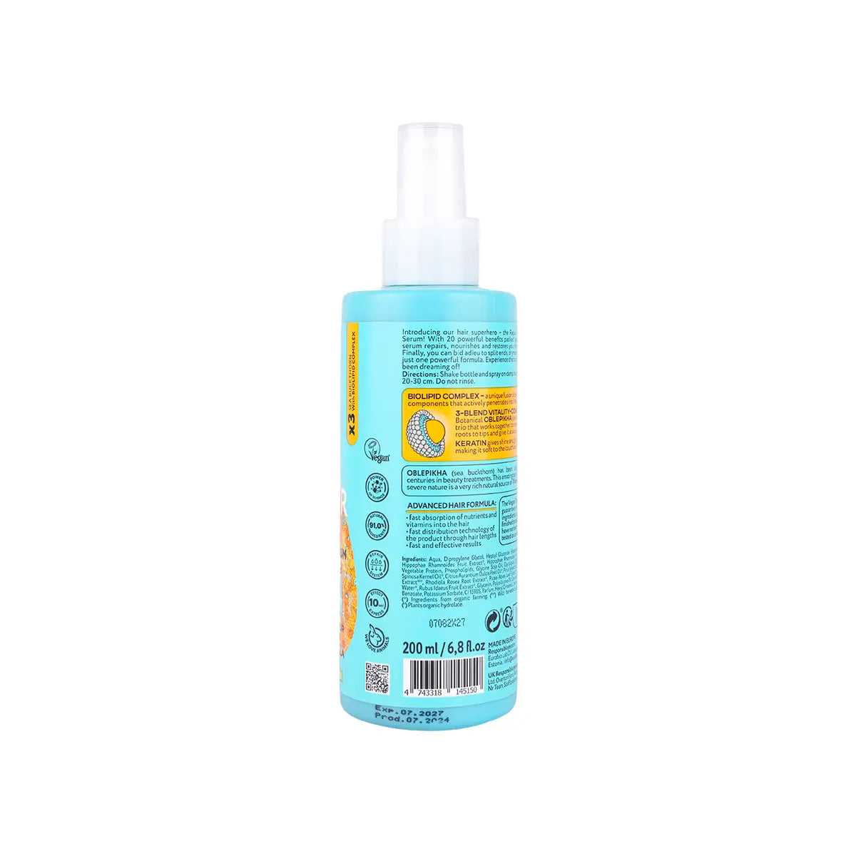 3-Natura Siberica Oblepikha Repair 20In1 Multi-Use Serum 200Ml +2