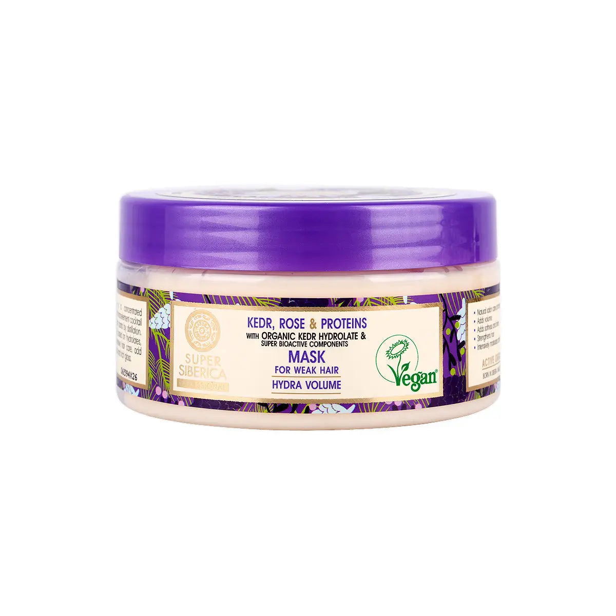 1-Natura Siberica Super Kedr,Rose & Proteins Hair Mask 300Ml