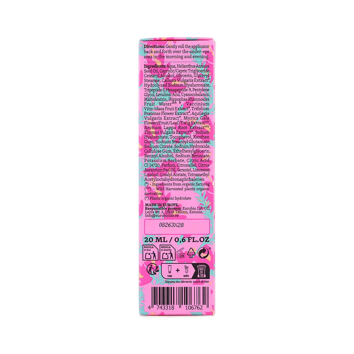 6-Natura Siberica C-Berrica Roll And Glow Eye Gel-Cream 20Ml +5