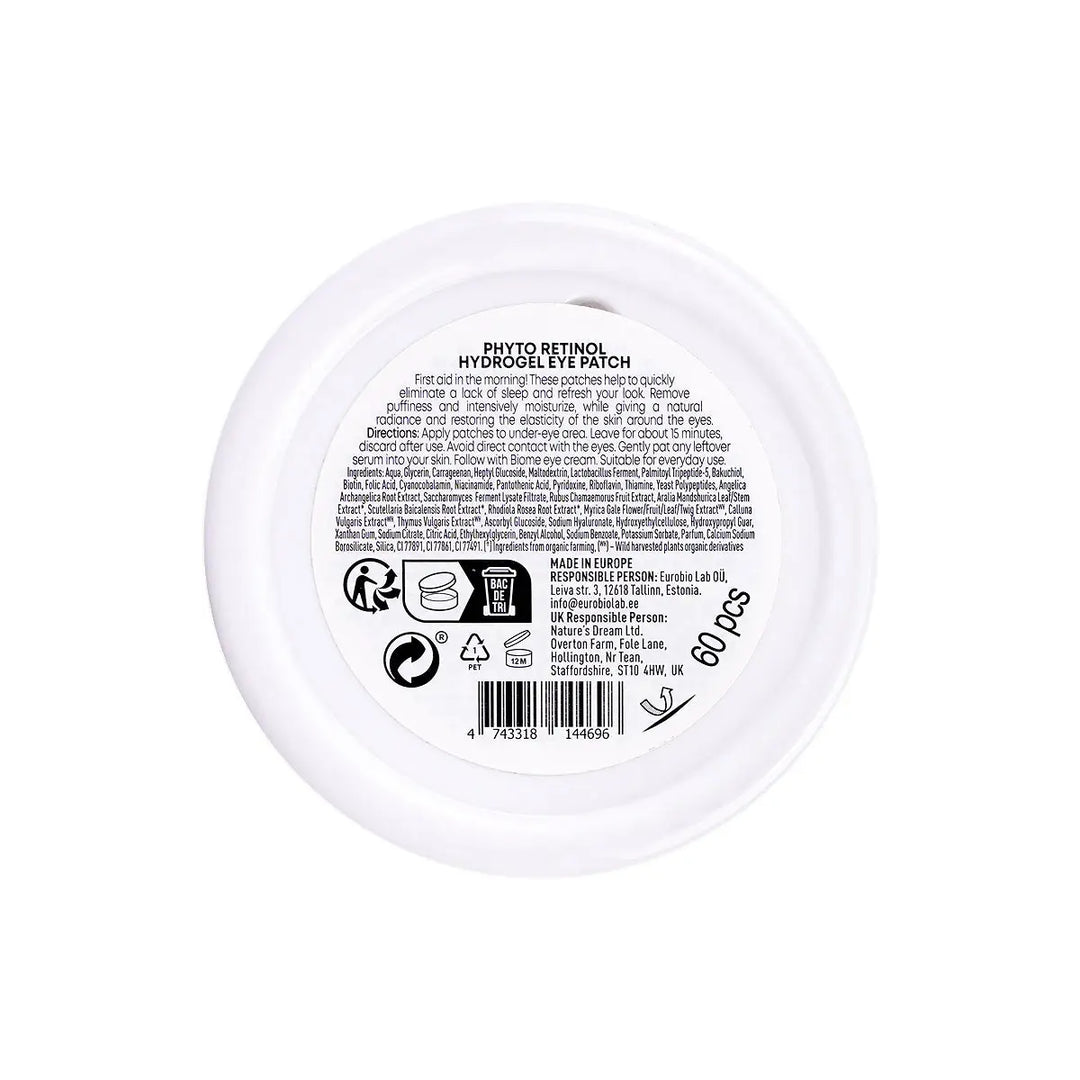59980-Natura Siberica Biome Anti-Puff&amp;Dark Circles Eye Patch 60Pcs +3