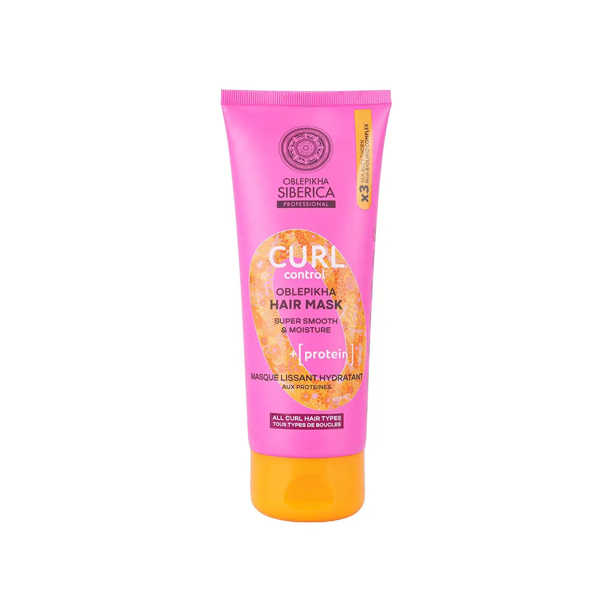1-Natura Siberica Oblepikha Curl Control Hair Mask 200ml