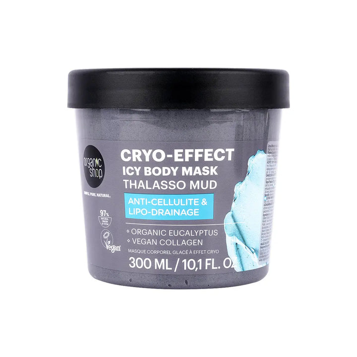59992-Organic Shop Cryo-Effect Icy Body Mask Thalasso Mud 300mL