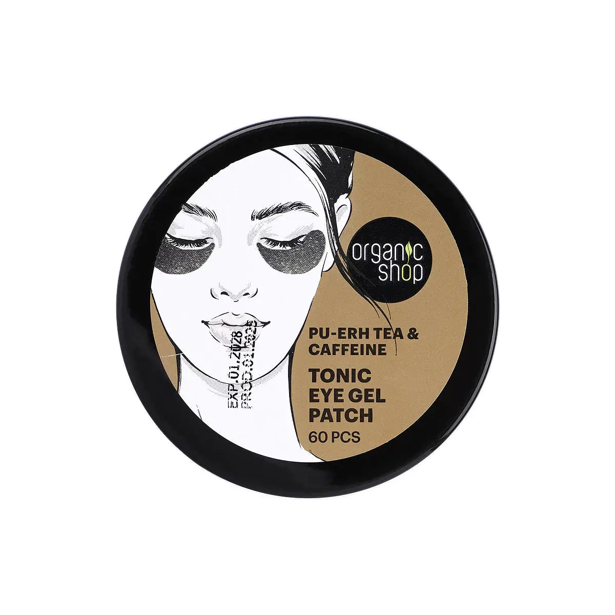 1-Organic Shop Tonic Eye Gel Patch 60Pcs