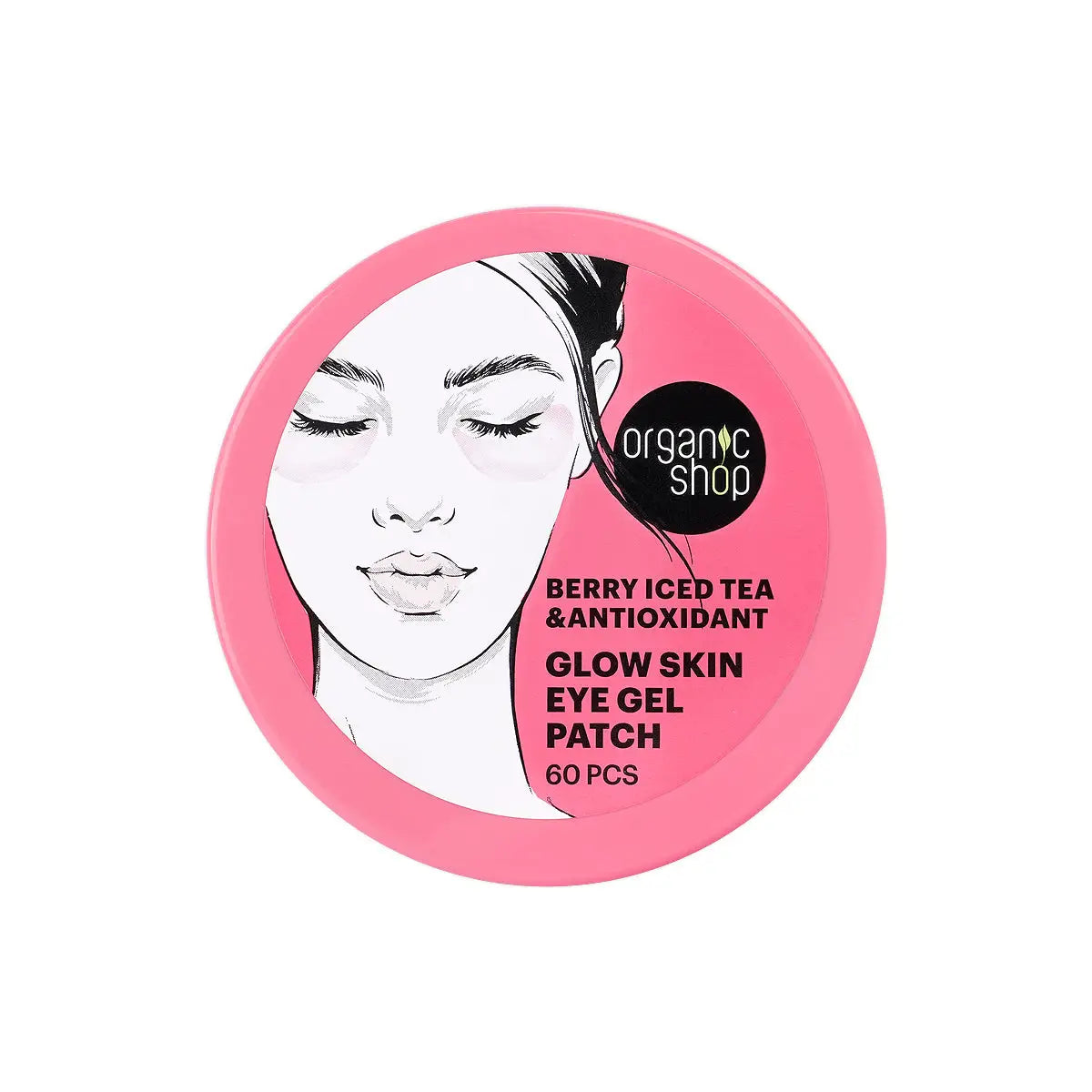 1-Organic Shop Glow Skin Eye Gel Patch 60Pcs