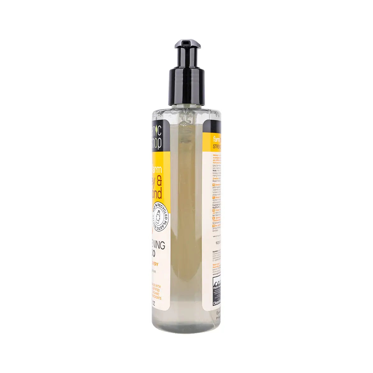 3-Organic Shop Strengthening Shampoo Farm Honey & Almond 280Ml +2