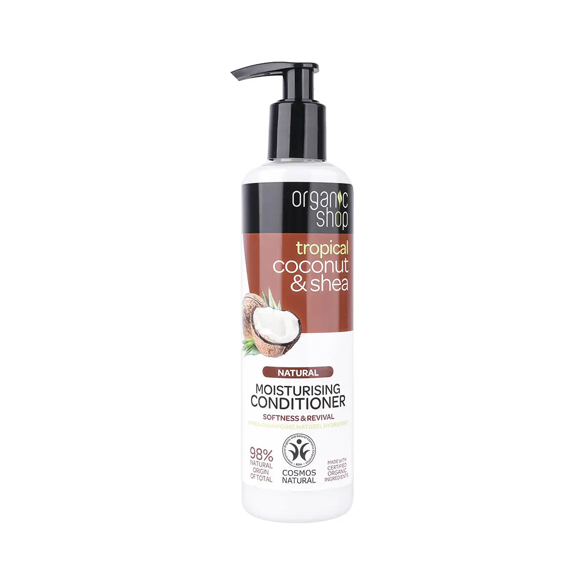 1-Organic Shop Moisturising Conditioner T.Coconut & Shea 280Ml