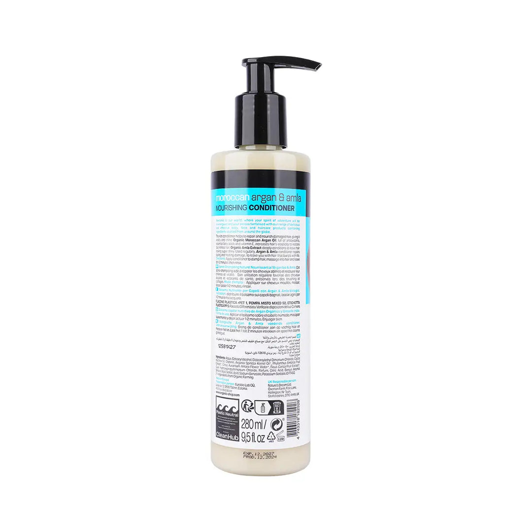 60002-Organic Shop Nourishing Conditioner Mor.Argan &amp; Amla 280ml +2
