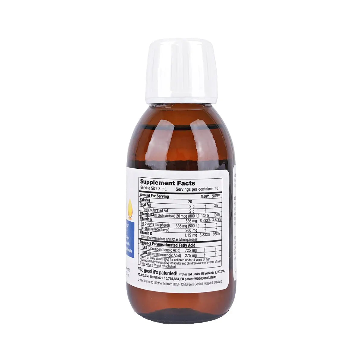 3-Lifetrients Speak+D Pure Oil 120ml +2