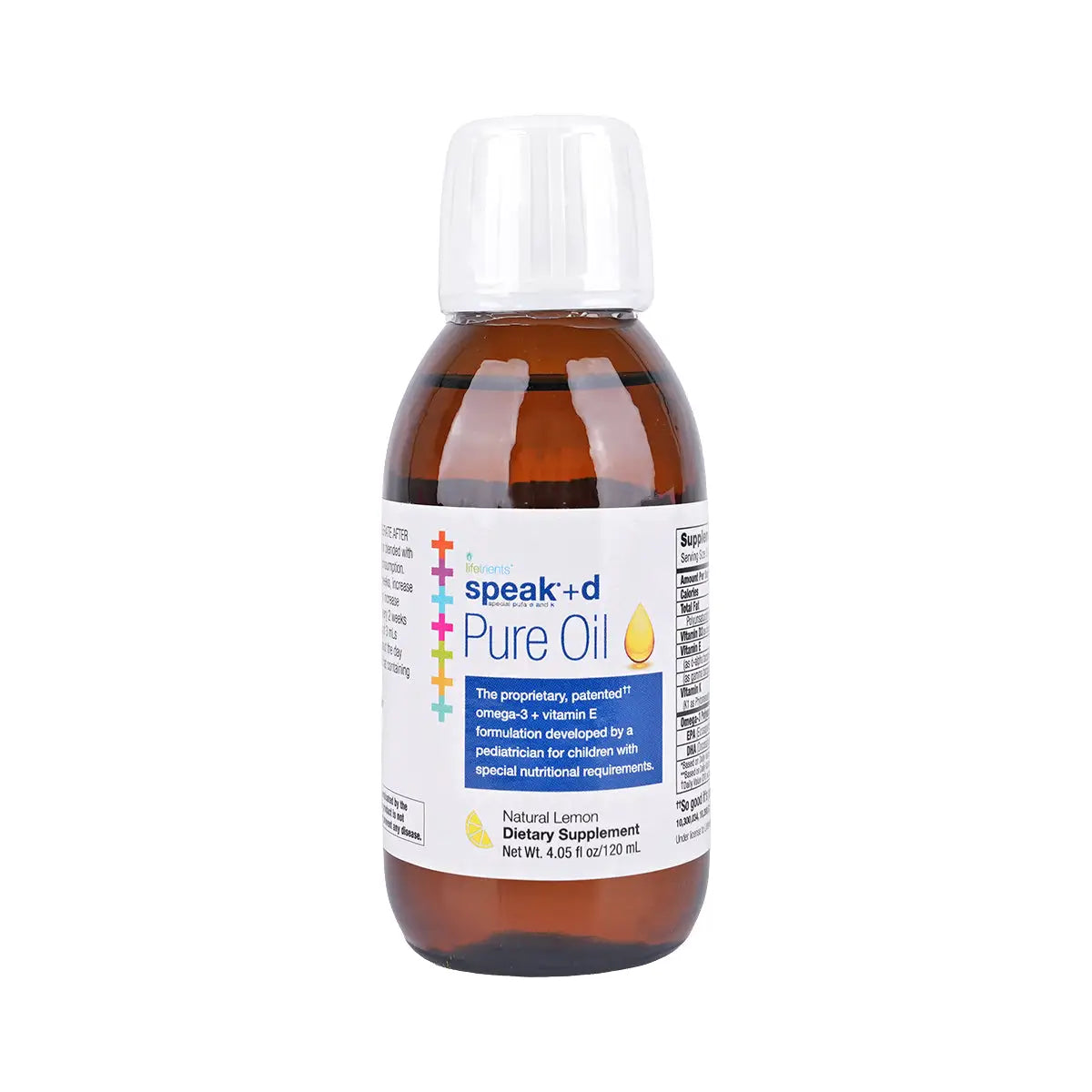 2-Lifetrients Speak+D Pure Oil 120ml +1