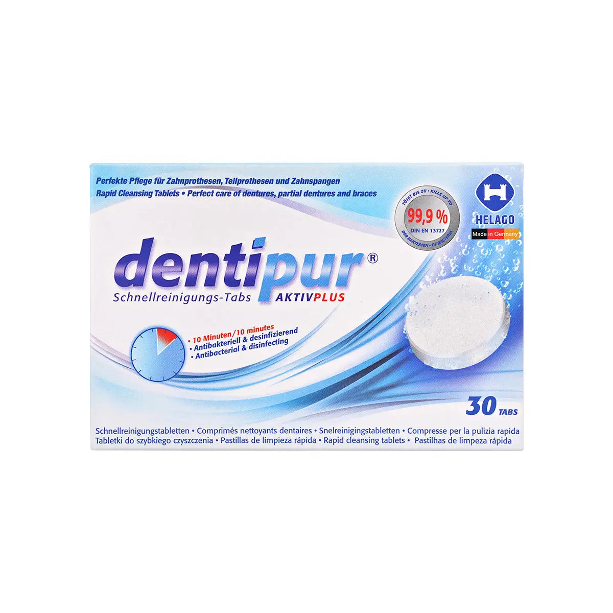 1-Dentipur Activplus Rapid Cleansing 30 Tablets