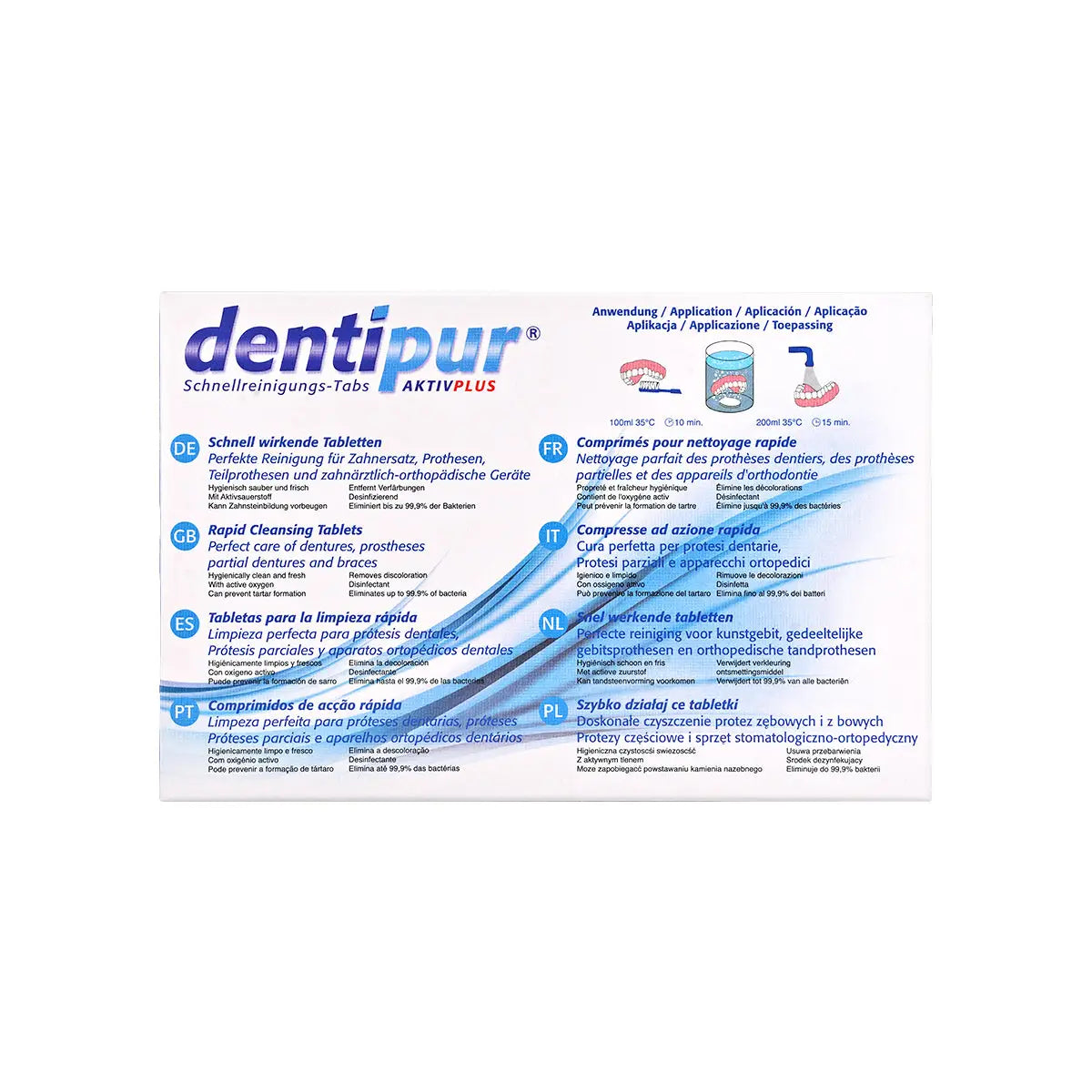 2-Dentipur Activplus Rapid Cleansing 30 Tablets +1