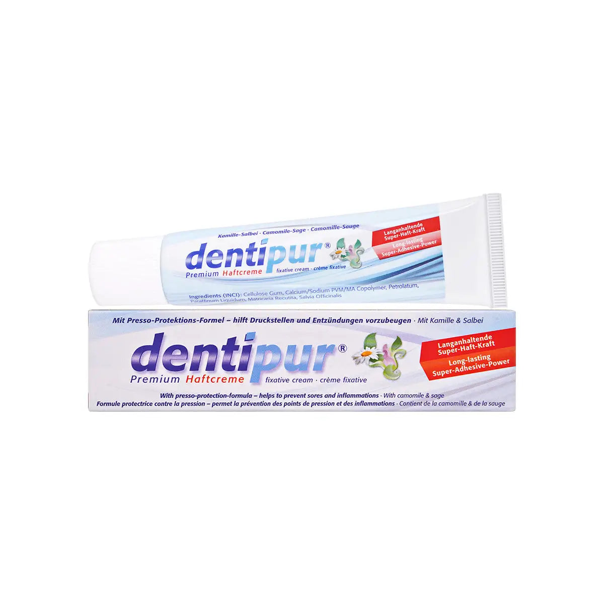1-Dentipur Premium Haftcream 40g