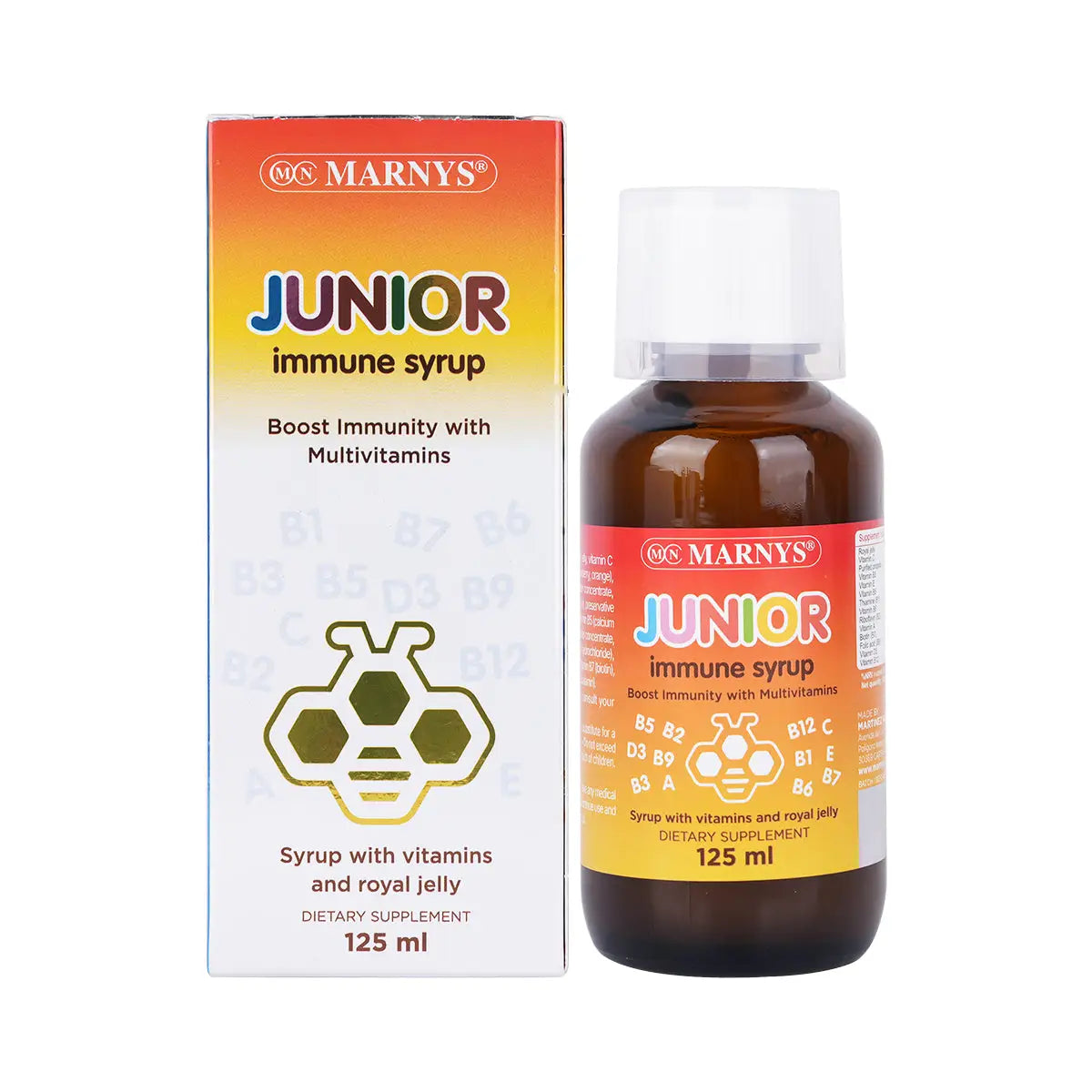 Marnys Junior Immune Syrup 125mL