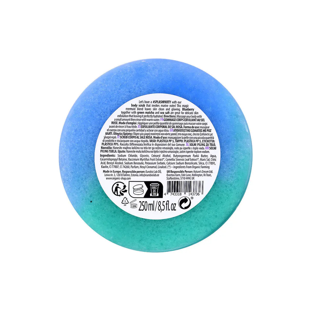60012-Organic Shop Exfoliating P.S.Body Scrub Mermaid Beauty 250mL +3