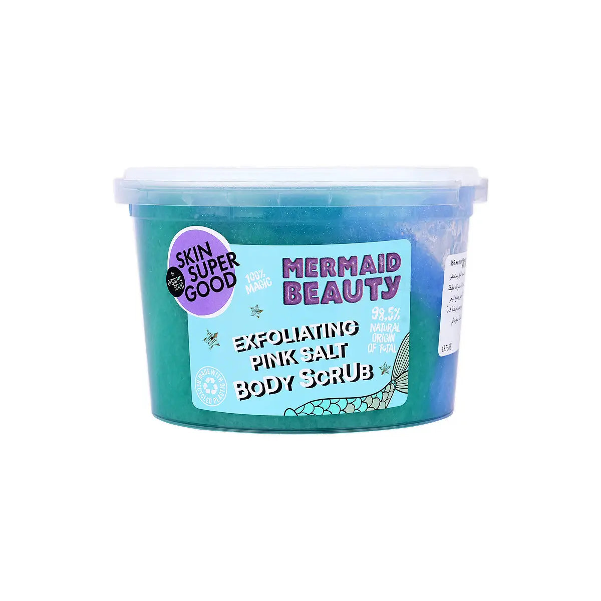 1-Organic Shop Exfoliating P.S.Body Scrub Mermaid Beauty 250mL