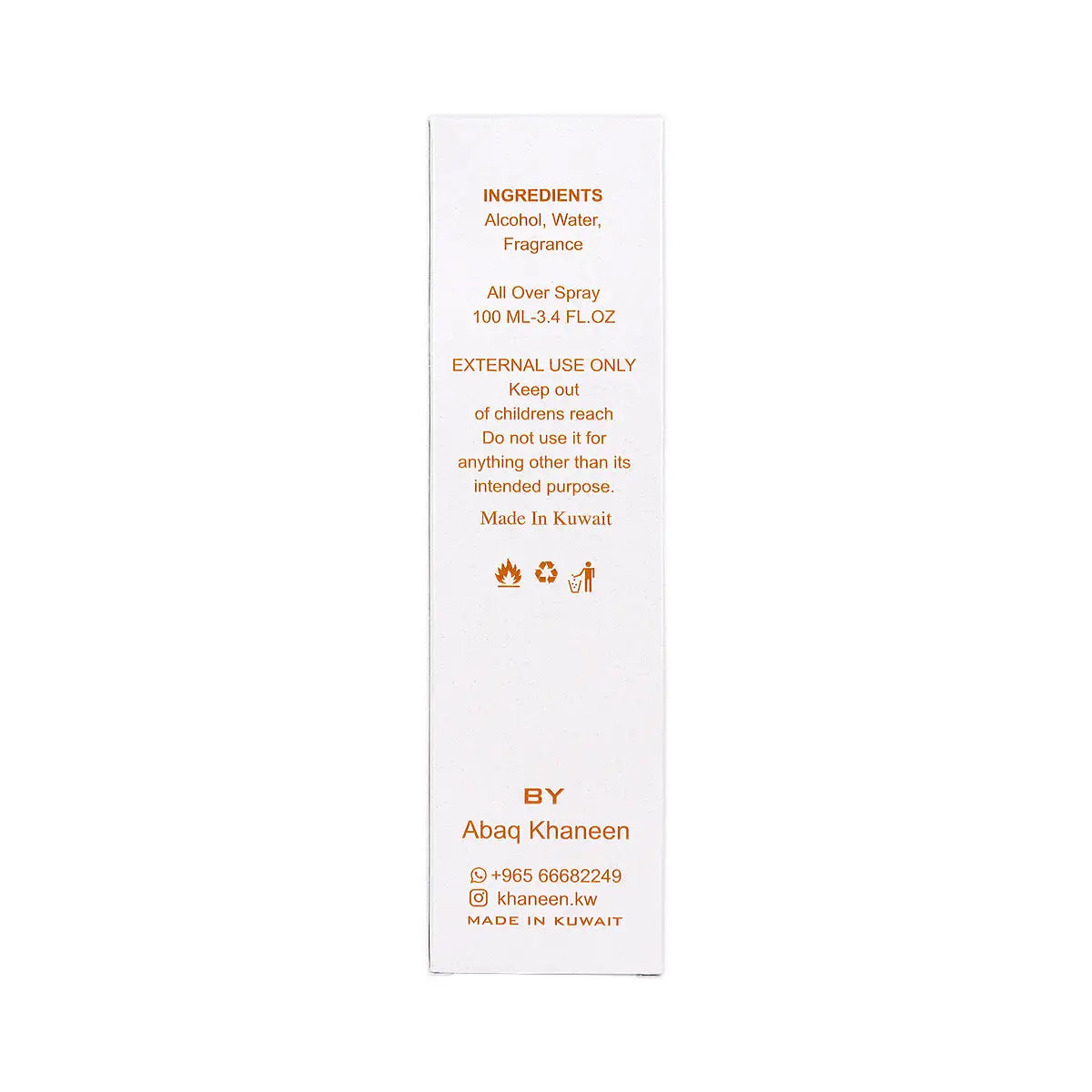 6-Khaneen Verve All Over Spray 100ml +5