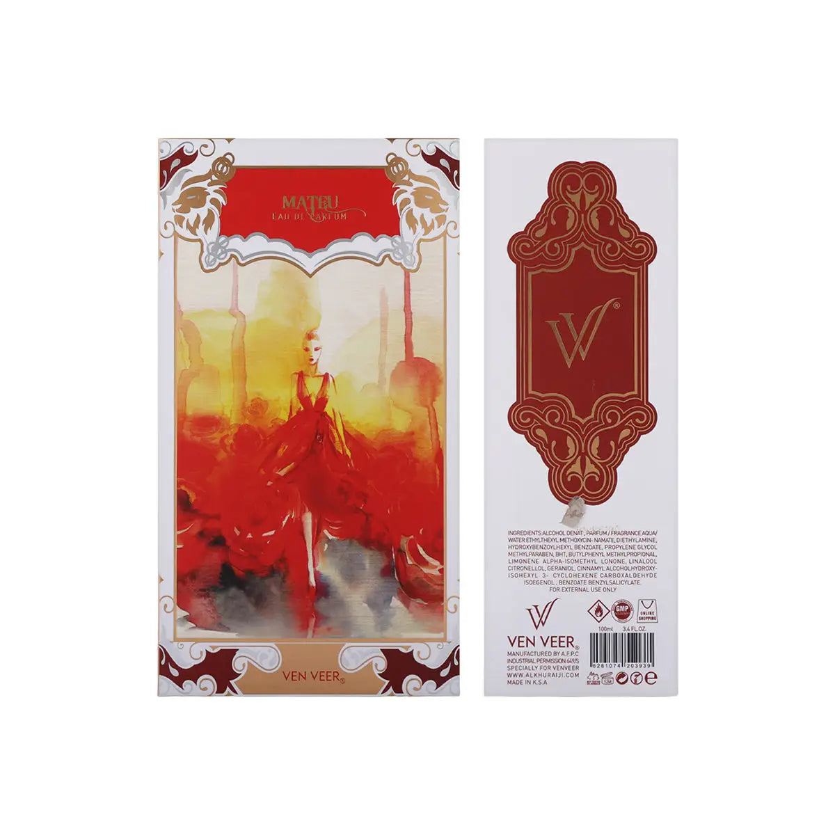 4-Ven Veer Perfume Mateu 100ml +3