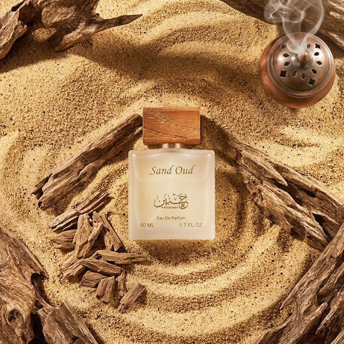 5-Khaneen Sand Oud Perfume EDP 50mL +4