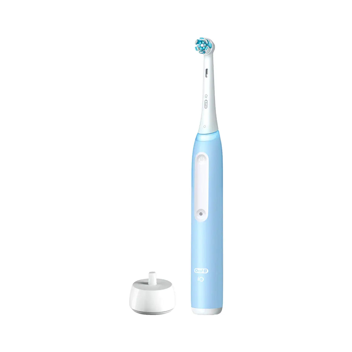 4-Oral-B iO Series 3 Rechargeable Toothbrush-Ice Blue +3