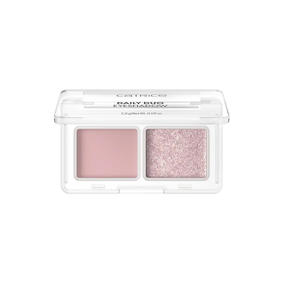 2-Catrice Daily Duo Eyeshadow-020 On The Go Rose +1